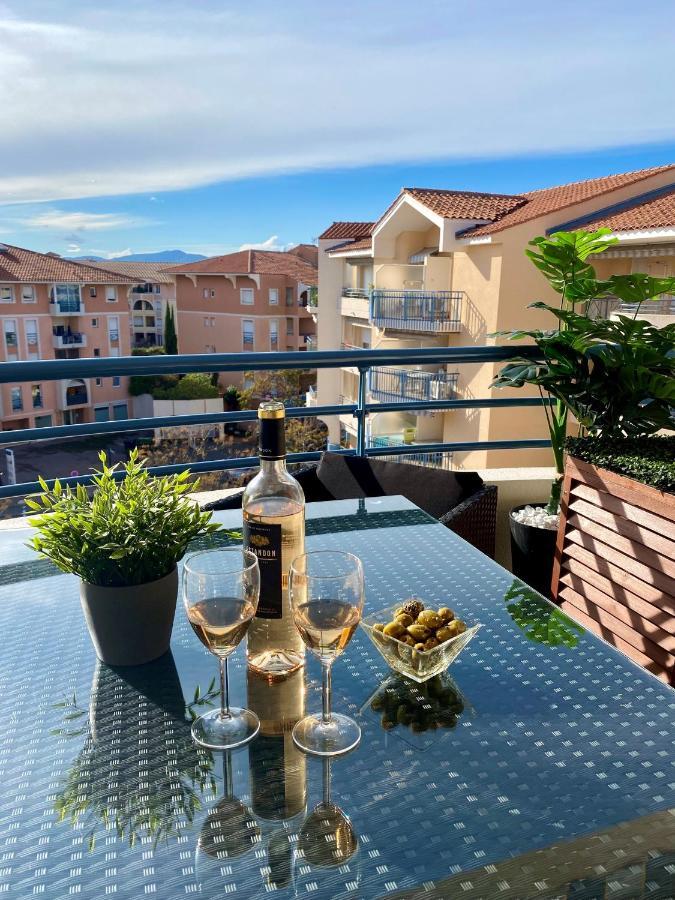 Port-Frejus, Le Paladien, Appartement 2 Pieces Climatise, Terrasse & Parking Buitenkant foto