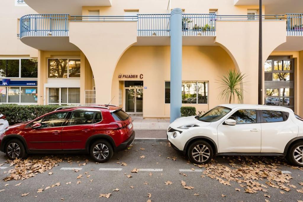 Port-Frejus, Le Paladien, Appartement 2 Pieces Climatise, Terrasse & Parking Buitenkant foto