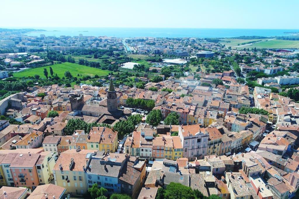 Port-Frejus, Le Paladien, Appartement 2 Pieces Climatise, Terrasse & Parking Buitenkant foto
