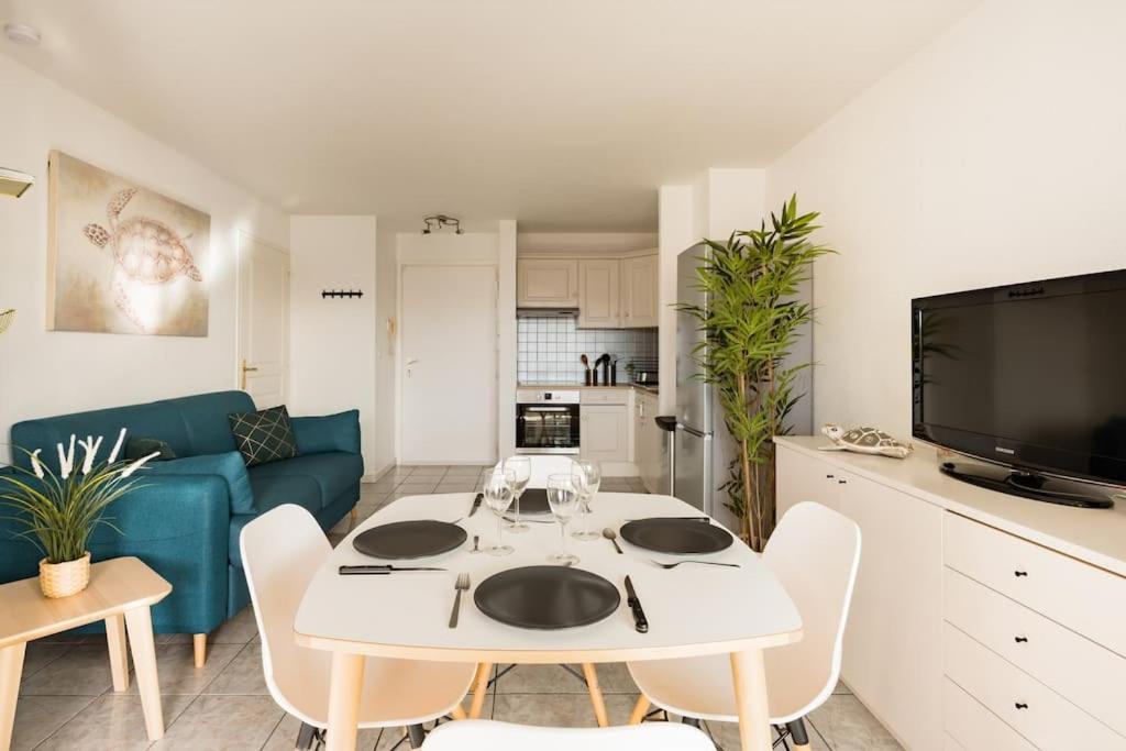 Port-Frejus, Le Paladien, Appartement 2 Pieces Climatise, Terrasse & Parking Buitenkant foto