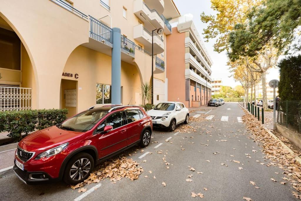 Port-Frejus, Le Paladien, Appartement 2 Pieces Climatise, Terrasse & Parking Buitenkant foto