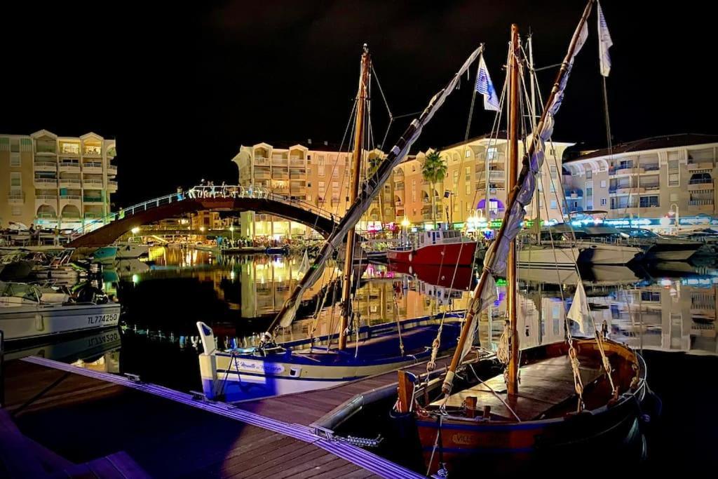 Port-Frejus, Le Paladien, Appartement 2 Pieces Climatise, Terrasse & Parking Buitenkant foto
