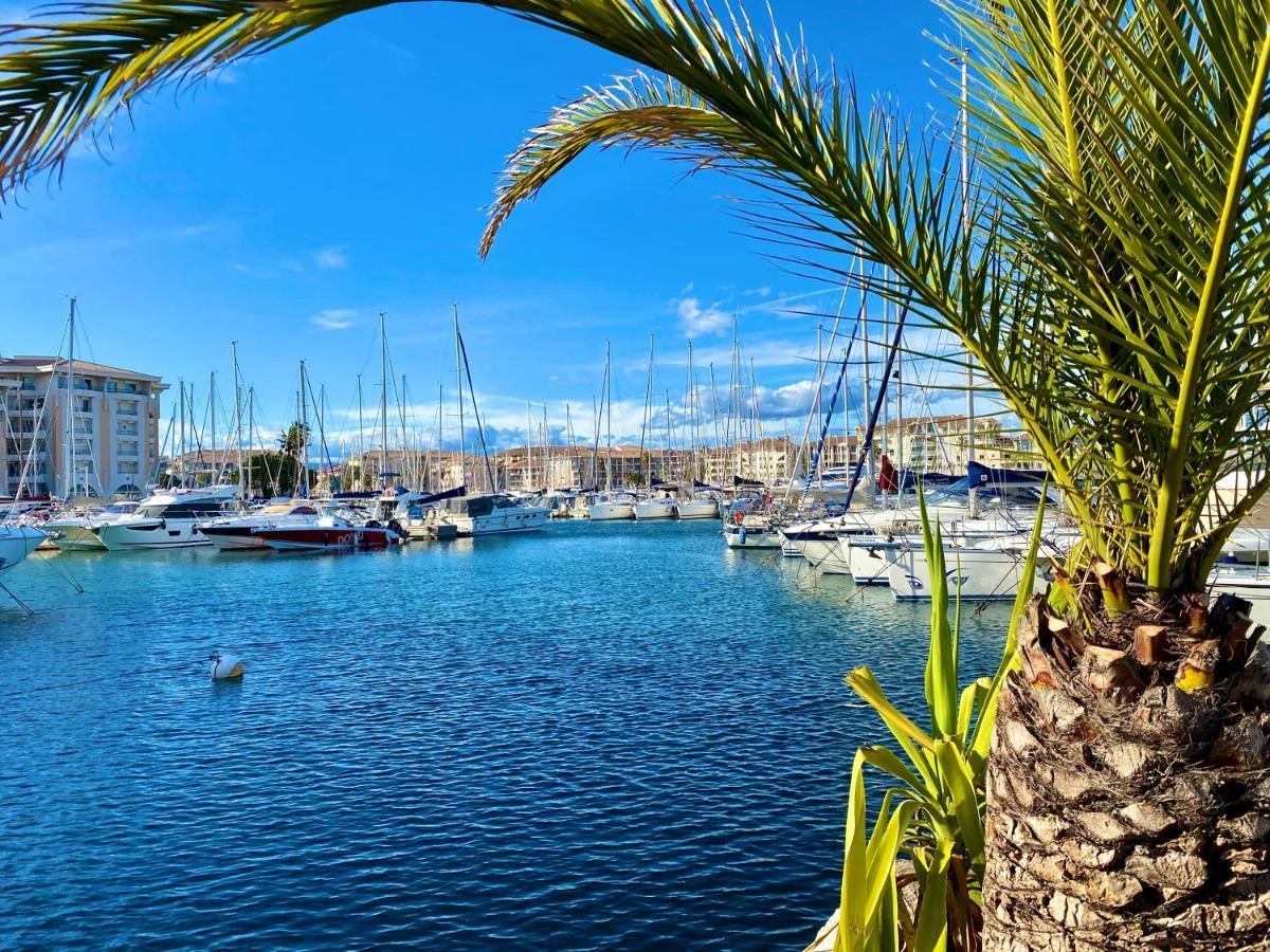 Port-Frejus, Le Paladien, Appartement 2 Pieces Climatise, Terrasse & Parking Buitenkant foto
